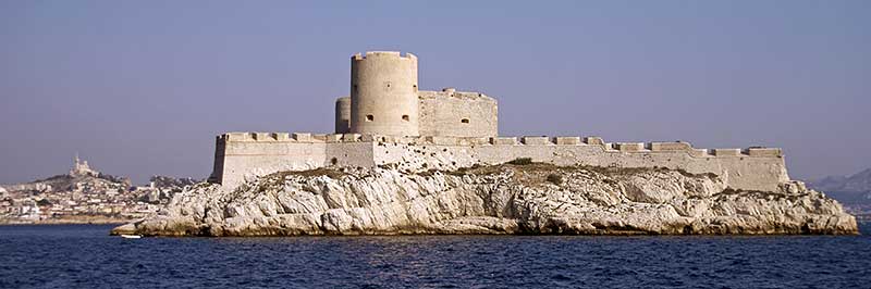 Chateau d ´If Gefängniss des Grafen von Monte Christo